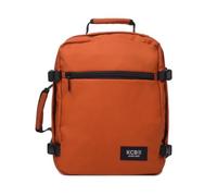 KCB Mochila de cabina Underseat | Mochila low-cost | Bolso cabina avión | Equipaje para Ryanair y Vueling | Equipaje para Easyjet | Mochila viaje | Bolso de mano cabina | 100% Vegano | Color Caldera