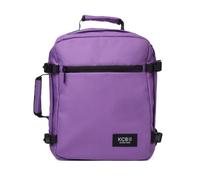 KCB Mochila de cabina Underseat | Mochila low-cost | Bolso cabina avión | Equipaje para Ryanair y Vueling | Equipaje para Easyjet | Mochila viaje | Bolso de mano cabina | 100% Vegano | Color Lila