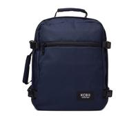 KCB Mochila de cabina Underseat | Mochila low-cost | Bolso cabina avión | Equipaje para Ryanair y Vueling | Equipaje para Easyjet | Mochila viaje | Bolso de mano cabina | 100% Vegano | Color Navy