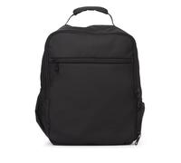 KCB Mochila de cabina Underseat Skid | Bolso de mano cabina avión | Equipaje de mano para Ryanair y Vueling | Mochila ligera de viaje low-cost | Asas Ajustables | 100% Vegano | Color Negro