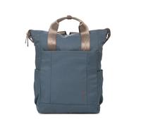 KCB Mochila Grande Balloon | Diseño Funcional y Gran Capacidad | Compartimento Acolchado para Portátil o Tablet | Asas Ajustables | 100% Vegano | Color Petroleo