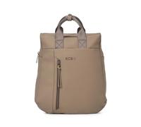 KCB Mochila Grande Cord | Diseño Espacioso y Funcional | Compartimento Acolchado para Tablet | Material Resistente | Asas Ajustables | 100% Vegano | Color Taupe