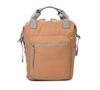 KCB Mochila Grande Wide | Resistencia y Comodidad | Diseño Moderno, Práctico y Espacioso | Bolsillos Funcionales | Asas Ajustables | 100% Vegano | Color Ocre