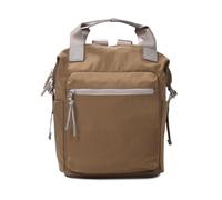 KCB Mochila Grande Wide | Resistencia y Comodidad | Diseño Moderno, Práctico y Espacioso | Bolsillos Funcionales | Asas Ajustables | 100% Vegano | Color Khaki