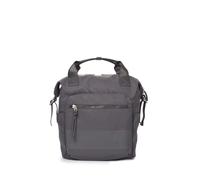 KCB Mochila Mediana Wide | Diseño Resistente, Funcional y Espacioso | Perfecto para el Día a Día | Asas Ajustables | 100% Vegano | Color Gris