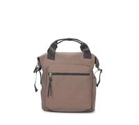 KCB Mochila Mediana Wide | Diseño Resistente, Funcional y Espacioso | Perfecto para el Día a Día | Asas Ajustables | 100% Vegano | Color Taupe
