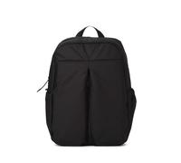 KCB Mochila Pequeña Skid | Diseño Urbano y Funcional | Bolsillos Interiores y Exteriores Organizados | Bolsillo Oculto de Seguridad | Asas Ajustables | 100% Vegano | Color Negro