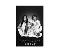 KCBCMFDS Póster de grupo musical Destiny's Child, póster decorativo de lienzo para pared e imagen artística moderna para decoración de dormitorio familiar, 20 x 30 cm
