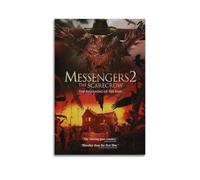 KCBCMFDS Póster de la película Dios fantasmal 2, póster decorativo de lienzo para pared e impresión artística moderna para decoración de dormitorio familiar, 60 x 90 cm