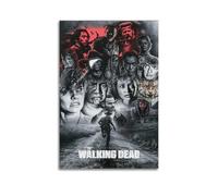 KCBCMFDS Póster de TV The Walking Dead, lienzo decorativo para pared e impresión artística moderna para decoración de dormitorio familiar, 20 x 30 cm