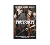KCBCMFDS Póster decorativo de película True Grit, lienzo para pared e impresión artística moderna, decoración de dormitorio familiar, pósteres de 20 x 30 pulgadas (50 x 75 cm)