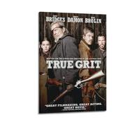 KCBCMFDS Póster decorativo de película True Grit, lienzo para pared e impresión artística moderna para decoración de dormitorio familiar, 40 x 60 cm