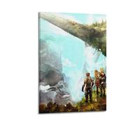 KCBCMFDS Xenoblade Chronicles - Póster decorativo de videojuegos, 3 pósteres de pared e impresión artística moderna para decoración de dormitorio familiar, 50 x 75 cm