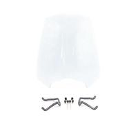 KCBHSH Alerón Parabrisas Motocicleta para Vulcan para S650 para EN650 para VN650 2015-2024 Deflector Soporte Parabrisas Deflectores De Soporte(Transparente 1)