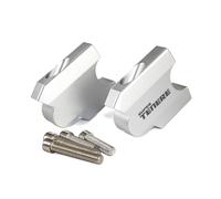 KCBHSH Elevadores Manillar Kit De Elevación del Manillar De La Motocicleta, Ajustador De Extensión para Y&amaha XT1200Z Super TENERE 1200 XTZ1200 XTZ 2010-2013 Abrazaderas elevación(Plata)