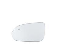 KCBHSH Espejo Retrovisor De Coche Para BYD Para Han, Cristal Reflectante Exterior Con Calefacción Y Patrón Luz Punto Ciego Espejo Decorativo(Izquierda)