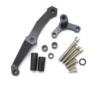 KCBHSH Estabilizador De Dirección Ajustable para Motocicleta para K&awasaki Z800 Z 800 2013-2018 con Kit De Soporte De Montaje. Estabilizador DireccióN Amortiguador(Negro 1)