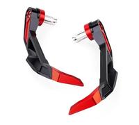 KCBHSH Extensión Guardamanos De Motocicleta para para Z650 para Ninja 650 2017-2025 Protector Aluminio CNC Manetas Freno Embrague Manillar Guardamanos Protector(Rojo 2)