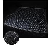 KCBHSH Maletero Bandeja Alfombrilla para Maletero De Coche para Mercedes para Benz Clase C Sedán W205 C180 200 220 250 260 2015-2020 Bandeja Trasera para Maletero(Negro-Beige)