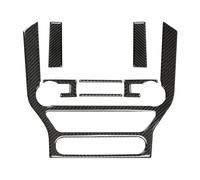 KCBHSH Marco Embellecedor Para Navegación GPS De Coche Para Ford Para Mustang GT 2015-2021, Kit De Pegatinas Decorativas Para Consola Multimedia. Molduras Interiores(Aspecto de carbono 1)