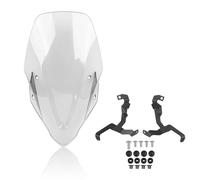 KCBHSH Parabrisas De Motocicleta para para CB750 2023-2024 Deflectores De Viento Touring, Visera, Protector Transparente Deflectores De Soporte(Transparente)