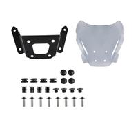 KCBHSH Parabrisas De Motocicleta para Yamaha MT09 MT-09 SP 2021-2023 Deflectores De Viento Sport Touring con Borde Ensanchado Deflectores De Soporte(Humo Ligero)