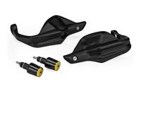KCBHSH Paramanos Motocicleta para Suzuki V-Strom 250 DL250 GW250 V-Strom 250 SX Kit De Protectores De Manos, Protectores De Piezas, Escudo Guardamanos Protector(Negro 1)