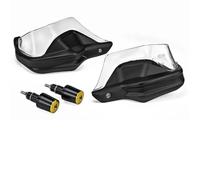 KCBHSH Paramanos Motocicleta para Suzuki V-Strom 250 DL250 GW250 V-Strom 250 SX Kit De Protectores De Manos, Protectores De Piezas, Escudo Guardamanos Protector(Transparente)