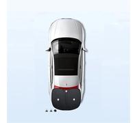KCBHSH Parasol Para Parabrisas Delantero De Coche Para Tesla Para Model S, Parasol Para Ventana Trasera, Protector UV, Sombreado Para Exteriores Y Camping.(Trasero 1 pieza)