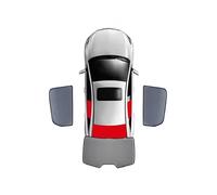 KCBHSH Parasol para Ventanas Parasol Magnético para Toyota para Prius XW60 2023 2024 2025, para Parabrisas Delantero, Cortina, Lateral Trasero, para Bebé. Parabrisas Delantero Parasol(3 Piezas)