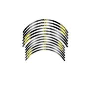 KCBHSH Pegatinas para Ruedas De Motocicleta para H&Onda XADV X-ADV 750 2021-2024, 17″15″, Calcomanías para Llantas, Cinta De Rayas Reflectantes Impermeables Pegatinas para Llantas(Color 5)