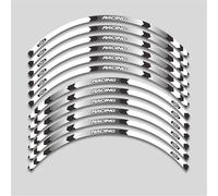 KCBHSH Pegatinas Rueda Motocicleta para Y&amaha XSR900 XSR 900, Pegatinas Reflectantes para Rueda, Resistentes Al Agua, Cinta De Rayas para Llantas Pegatinas para Llantas(Color 12)
