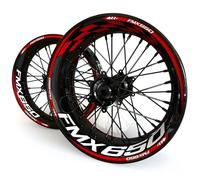 KCBHSH Pegatinas Ruedas Motocicleta para H&Onda FMX650, Calcomanías Llantas para FMX 650, Calcomanías Reflectantes Llantas, Cinta con Franjas Llantas Pegatinas para Llantas(Color 7)