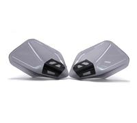 KCBHSH Protectores De Mano Manillar Motocicleta para C400X C400GT 2018-2022 Manetas De Freno Y Embrague, Kit De Aletas Guardamanos Protector(Fumar)