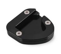 KCBHSH Soporte Lateral Extensión Pata Cabra Lateral De Motocicleta para Suzuki GSF650S, GSF650, GSF1250S, Bandit 650/S 1250 ABS, GSX1250F Almohadilla Pata De Cabra Extensión Placa Almohadilla(Negro)