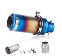 KCBHSH Tubo De Escape para Motocicleta para Kawasaki para Z900, para Z400 para Z650, 51/60 Mm, Silenciador con Aspecto De Fibra De Carbono.(Color 14,51mm)
