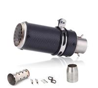 KCBHSH Tubo De Escape para Motocicleta para Kawasaki para Z900, para Z400 para Z650, 51/60 Mm, Silenciador con Aspecto De Fibra De Carbono.(Color 10,51mm)