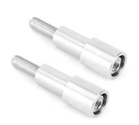 KCBHSH Varilla De Extensión para Soporte De Navegación GPS para Motocicleta para B&MW K 1600 GT GTL B K1600GT K1600GTL R 1200 1250 RT R1200RT R1250RT Soporte Placa Navegación Teléfono Móvil(2 Piezas)