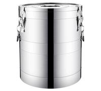 Kccjjrg 50l,Dispensador De Bebidas con Cubo Aislado/Cubo Aislado De Acero Inoxidable 304 / Cubo Especial De Arroz para Sushi/Recipiente para Sopa,