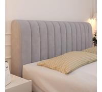 KCCRHIN Fundas Cabeceros Cama Grueso con Acolchado Fundas Cabeceros Terciopelo Funda Cabecero Cama 140/150/180 Cubre Protectora De Cabecero para Cama Doble Lavable Extraíble,Gay,160cm/63in