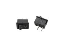 KCD1 Push Button Rocker Switch Small 15x21mm 2/3/4/6 Pin AC 6A/250V ON/OFF LED Lights Power Snap-In Boat Rocker Switches(A,5Pcs)