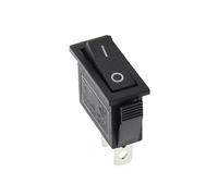 KCD3 220V ON/OFF SPST interruptor basculante unipolar de un solo tiro 2 3 posiciones 20A 125VAC con luz LE*D(Black 2Pin,2PCS)