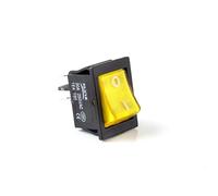 KCD4-201 interruptor basculante de 4 pines de alta resistencia on-off 30A/250V con luz LED, máquina de soldadura eléctrica/interruptor de horno retardante de llama(Y)