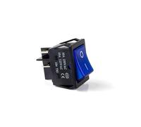KCD4-201 interruptor basculante de 4 pines de alta resistencia on-off 30A/250V con luz LED, máquina de soldadura eléctrica/interruptor de horno retardante de llama(B)