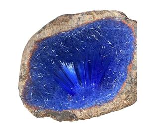 KCDFDVJFBM 1 Pieza de,5-1,6 kg azurita for decoración, Cuarzo cristalino, goethita, múltiples, cúmulos simbióticos