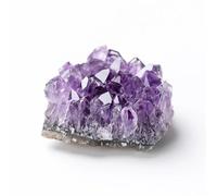 KCDFDVJFBM 1pc Amethyst Stones Crystal Decorative Geode Irregular Cluster Quartz Home Decor Stone Ornaments