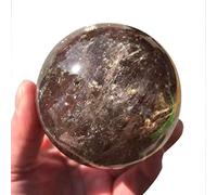 KCDFDVJFBM 1pc Dark Clear Smoky Quartz Crystal Ball Sphere 70mm-75mm