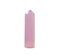 KCDFDVJFBM 1PC Opal Crystal Column Magic Wand Synthetic Quartz Hexagonal Home Ornament Gift Ornaments