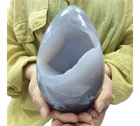 KCDFDVJFBM Agate Geode Dinosaur Egg Crystal Quartz Home Office Decor(Size:1.0-1.2kg)