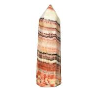 KCDFDVJFBM Beautiful Pork Stone Column Quartz Crystal Tower Point Madafascar (Size : 1100-1200g)
